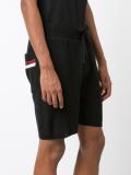 double face knit shorts