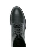 Lace-Up Leather Derby Boots 