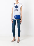 logo print cross body bag 