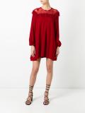 lace insert dress