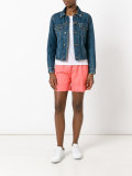 folded hem shorts