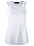 ruffled tank top