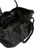 stud-embellished tote