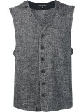 buttoned waistcoat 