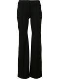 tailored straight trousers