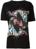 tiger print T-shirt