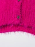 star button fastening cardigan