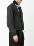 zipped windbreaker 