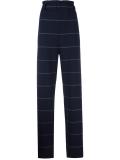 elasticated high-rise trousers