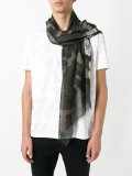 Valentino Garavani camouflage scarf