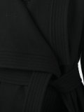 tie fastening coat