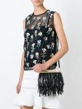 fringed clutch