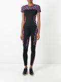 Flower Thrift paneled T-shirt