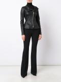 off-centre zip jacket