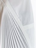 shoulder zip detail T-shirt