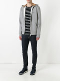 zip-up hoodie