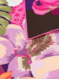 Hibiscus flower print scarf