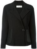 contrast pocket blazer 