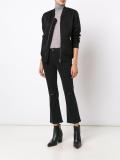 cropped bootcut jeans