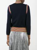 zipped cardigan 