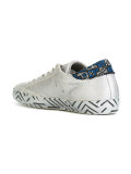 metallic decorative sole trainers