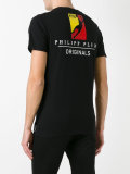 crocodile and skull print T-shirt