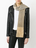 striped scarf