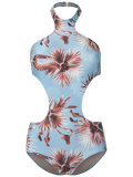 panelled swimsuit