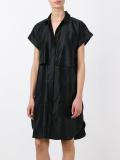 layered shirt dress