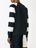 striped sleeves jumper