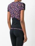Flower Thrift paneled T-shirt