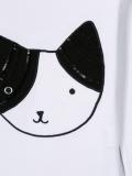 猫刺绣T恤
