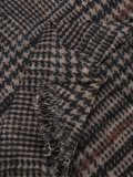 tweed print scarf 