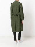 double-breasted shift coat