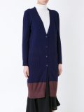 long ribbed cardigan