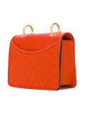 diagonal stitch shoulder bag