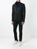 one button blazer