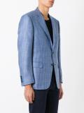 checked blazer