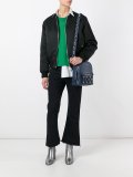 stud embellished shoulder bag
