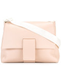 fold-over closure shoulder bag
