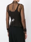 tulle zipped jacket