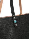 'Rockstud Rolling Noir' shopper tote