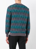 patterned cardigan 