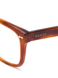 square frame eyeglasses