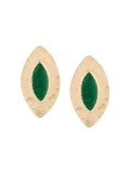 oversized teardrop earrings
