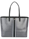 chain print tote