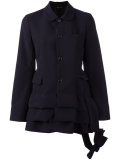 layered fitted jacket