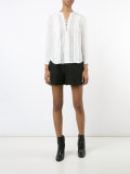 drawstring pleat blouse 