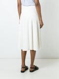 ribbed midi skirt