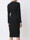 v-neck dress